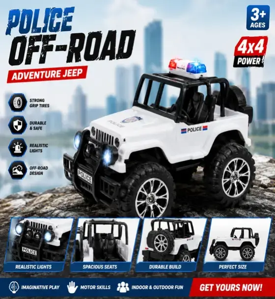 جيب الشرطة المغامر 4×4